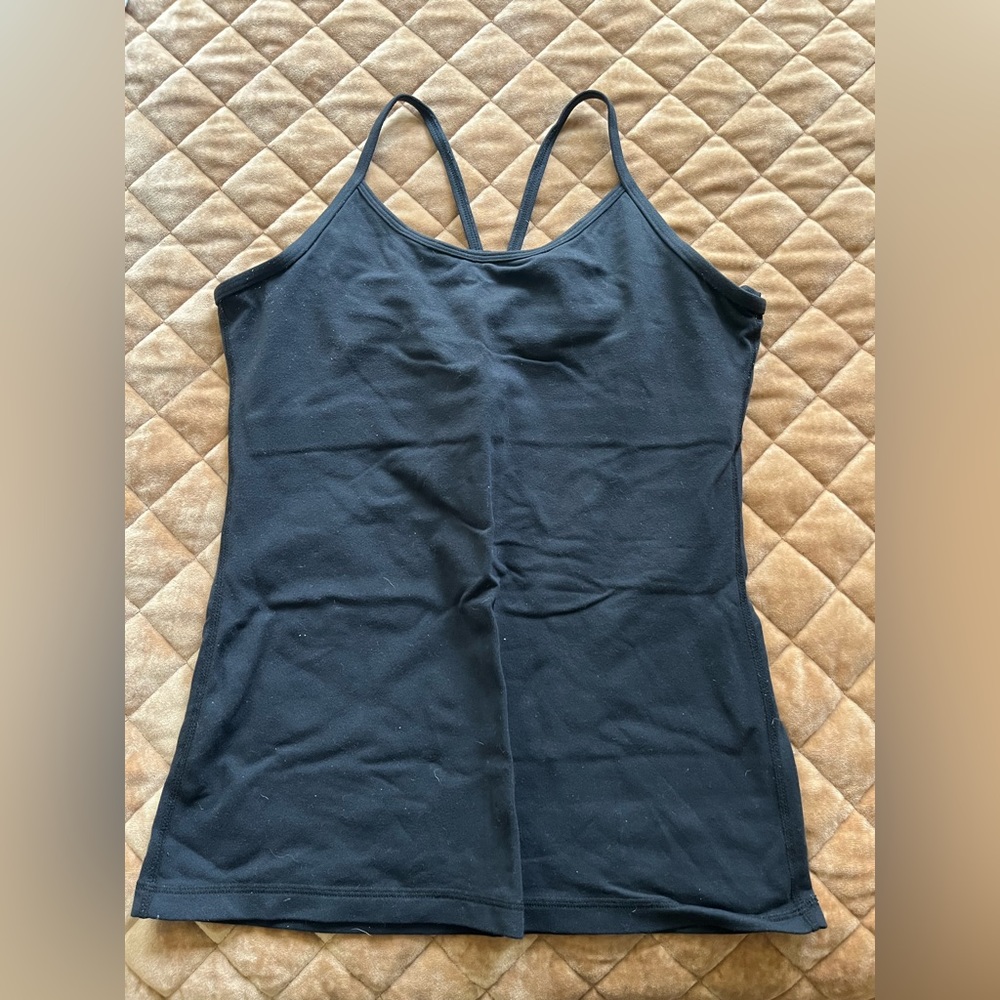Lululemon black tank top